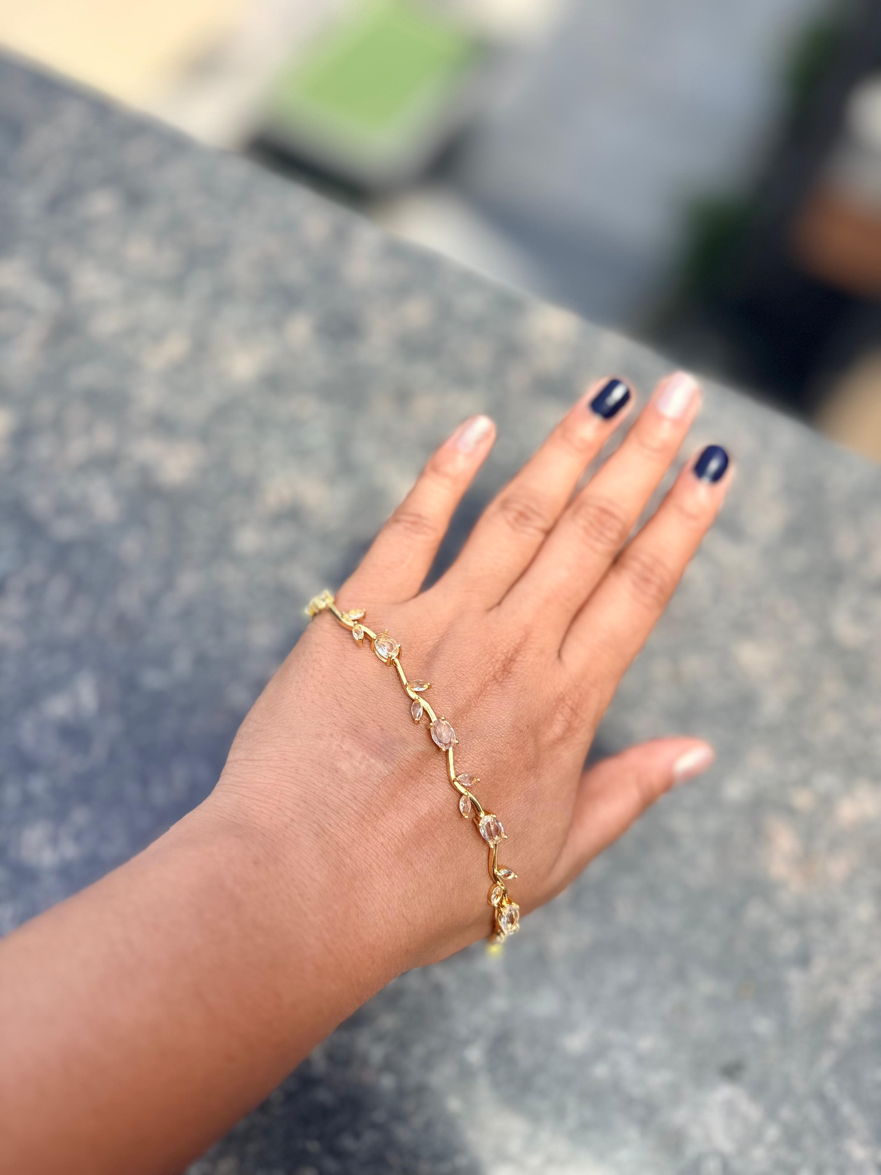 Anti Tarnish Tulip Bracelet